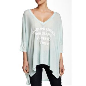 Wildfox Sunday Morning Shirt Desert Tunic Coverup